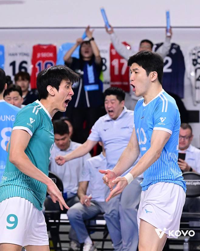 챔피언결정전에서 리베로로 활약한 대한항공 곽승석. 사진 한국배구연맹