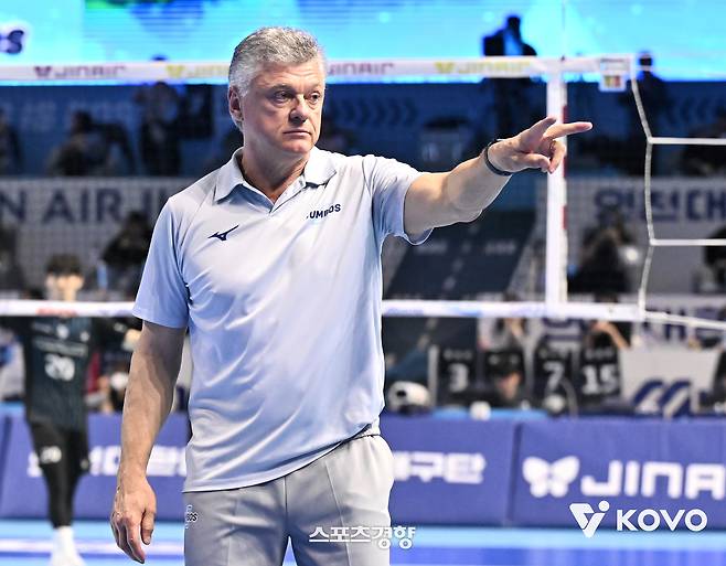 헤난 달 조토 대한항공 감독. KOVO 제공