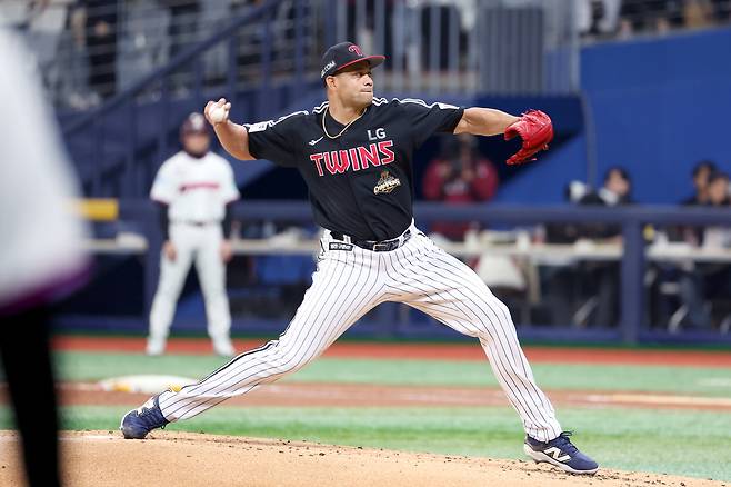 LG 요니 치리노스. LG트윈스 제공