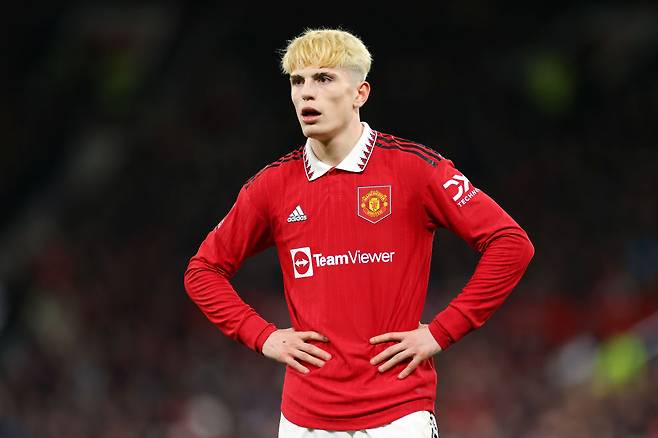 맨체스터 유나이티드 공격수 알레한드로 가르나초. Getty Images 코리아