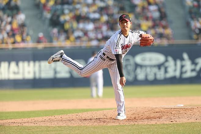 ▲ 우강훈 ⓒLG 트윈스