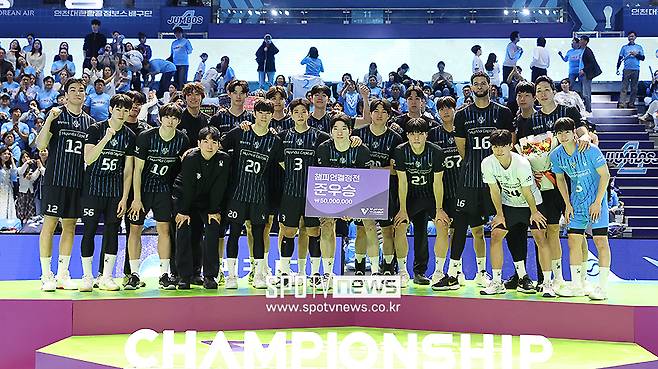 ▲ 현대캐피탈 선수단 ⓒ곽혜미 기자