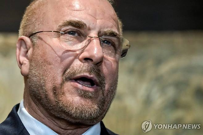 갈리바프 의장 [AP 연합뉴스 자료사진. 재판매 및 DB 금지]