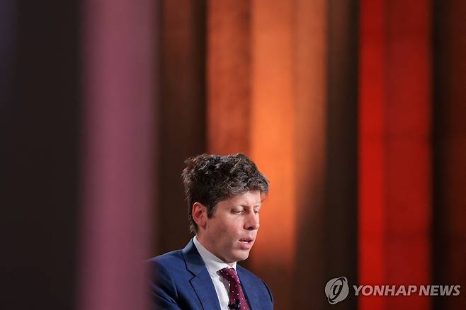샘 올트먼 오픈AI CEO [로이터=연합뉴스 자료사진. 재판매 및 DB 금지]
