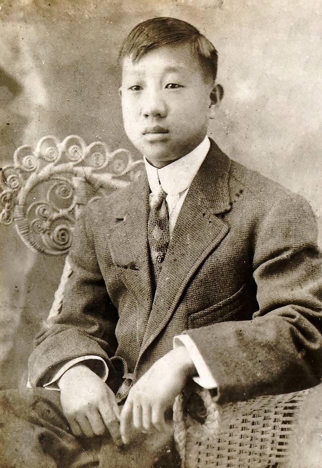 소년시절의 유일한. [사진=유한양행]