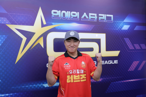 지난 7일 오후 8시, 서울 강동구 연예인스타리그 CSL 아레나에서 열린 연예인 스타리그(CSL)'는 시작부터 기존 e스포츠와는 다른 색깔을 드러냈다.(장동민(개그맨). /사진=홍인규TV 유투브 캡처
