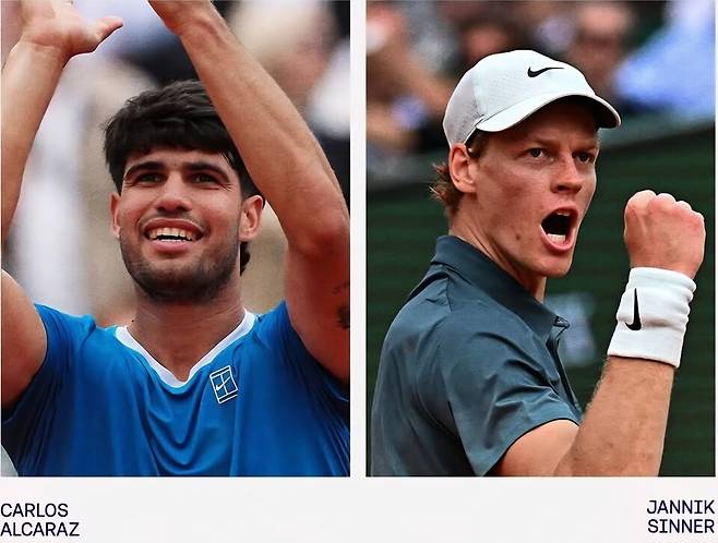 카를로스 알카라스와 야닉 시너의 시즌 첫 결승 대결이 몬테카를로 ATP 마스터스 1000에서 성사됐다. ATP 투어
