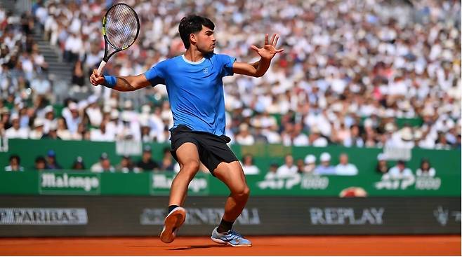 알카라스의 4강전 모습. ATP 투어