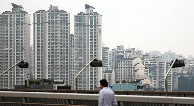 10일 서울 강북권 성북구 아파트 단지의 모습. 2026.04.10. 서울=뉴시스