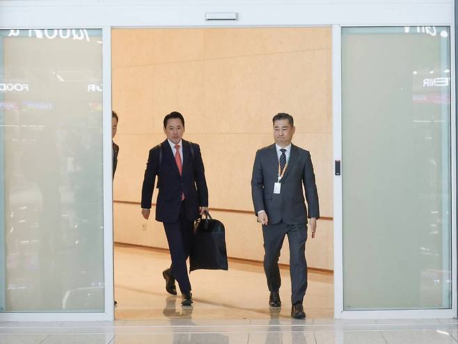 국민의힘 장동혁 대표가 미국 방문 일정을 사흘 앞당겨 지난 11일 워싱턴DC로 출국했다. 장 대표 페이스북 캡처