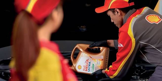 쉘의 윤활유 브랜드 헬릭스도 강력한 시장 장악력을 갖고 있다. /쉘 제공