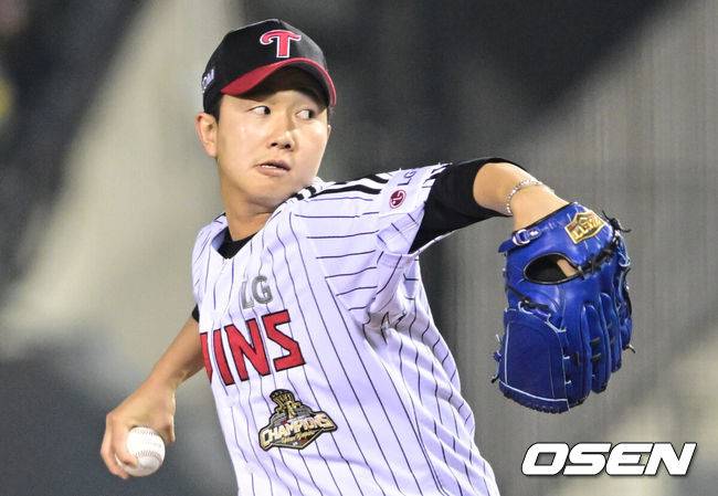 [OSEN=조은정 기자] LG 유영찬. 2026.04.02 / cej@osen.co.kr