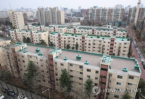 서울 강남구의 한 아파트 단지 모습 [연합뉴스 자료사진]