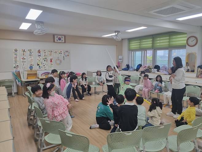 ▲ 대구 늘봄학교 수업 장면. 대구시 교육청 제공.