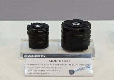 로보티즈 액추에이터 라인업 '다이나믹셀-Q' (사진=신영빈 기자)