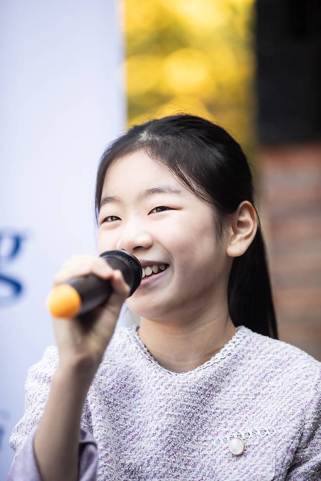 최연소 출연자 바이올리니스트 김연아 ((사)서울스프링실내악축제 제공)
