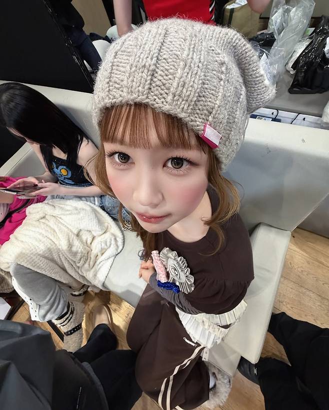 4월 19일 생일을 맞은 하츠투하츠 예온. 인스타그램 @hearts2hearts