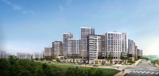 평택 고덕 우미린 프레스티지 투시도