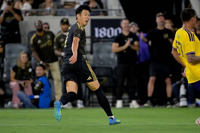 미국 메이저리그사커 LAFC 손흥민. 로이터=연합뉴스