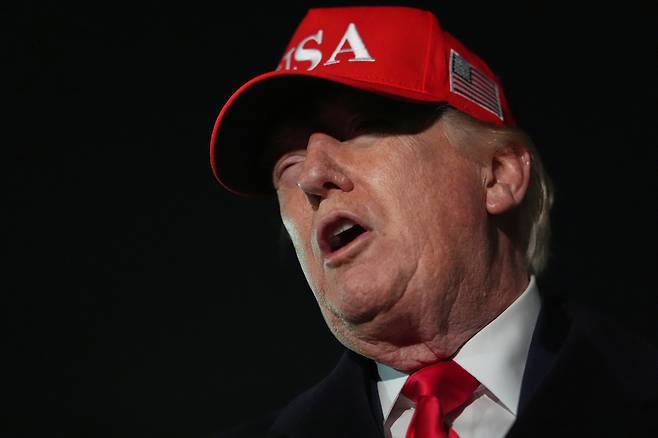 도널드 트럼프 미국 대통령. AP연합뉴스