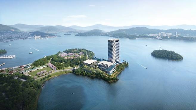 전남  여수 경도 JW 메리어트 호텔 조성 이미지 / 사진=메리어트 인터내셔널