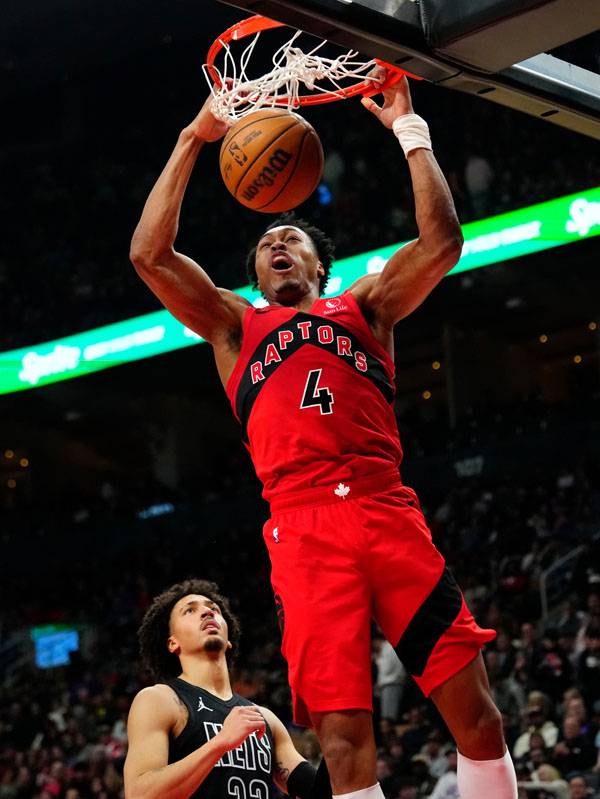 토론토가 플레이오프 직행을 확정했다. 사진= The Canadian Press via AP= 연합뉴스 제공