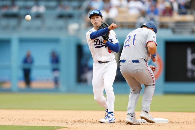LA 다저스의 김혜성. AP뉴시스
