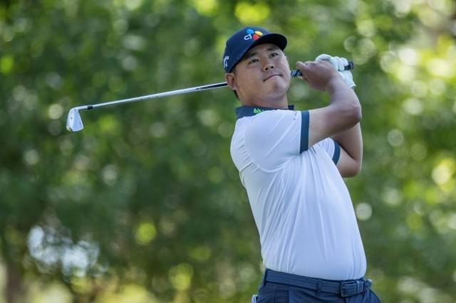 올해 마스터스에서 경기 중인 김시우. 오거스타 내셔널 골프클럽 제공