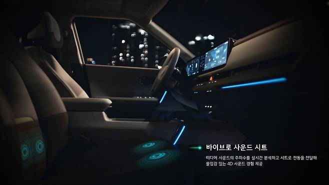 디 올 뉴 셀토스 바이브로 사운드 시트 [기아 제공]