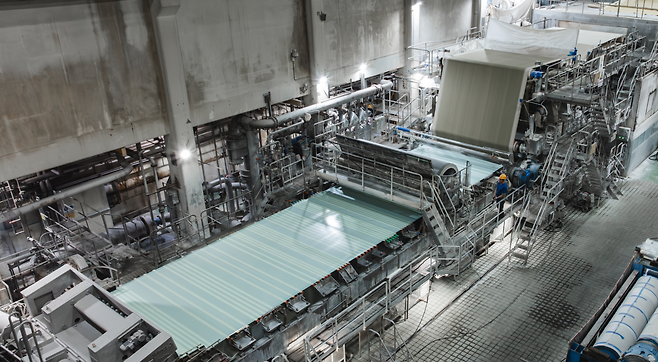 한솔제지 공장 내부 [한솔제지]