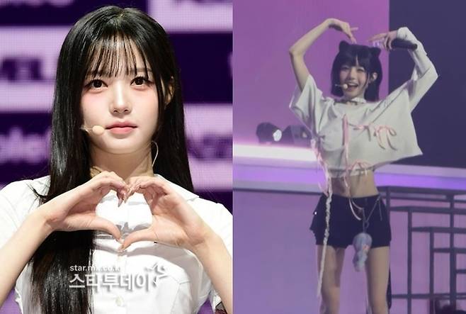 채원. 사진l온라인 커뮤니티 캡처