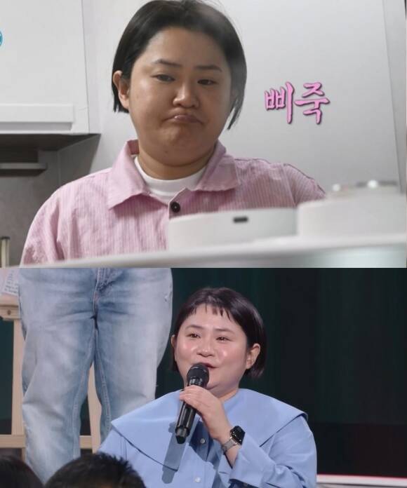 김신영은 최근 JTBC '아는 형님' 고정 출연을 논의 중인 것으로 알려졌다. /MBC·KBS