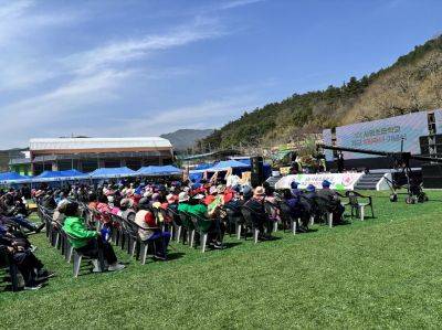 사평초등학교 개교 100주년 기념식 개회식 현장. [사진제공=화순군]