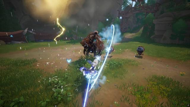 몬길의 인게임 전투 장면. 넷마블 제공