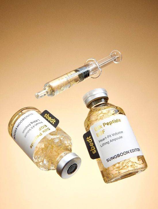성분에디터 실크펩타이드 앰플. 올리브인터내셔널 제공