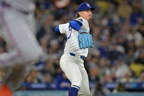 로블레스키는 완투를 하지 못한 아쉬움보다는 자신을 보호해 준 팀에 감사를 전했다. 사진= Jayne Kamin-Oncea-Imagn Images= 연합뉴스 제공