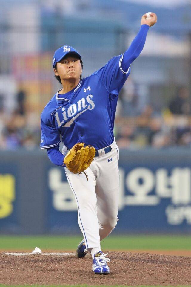 삼성 라이온즈 왼손 이승현./삼성 라이온즈