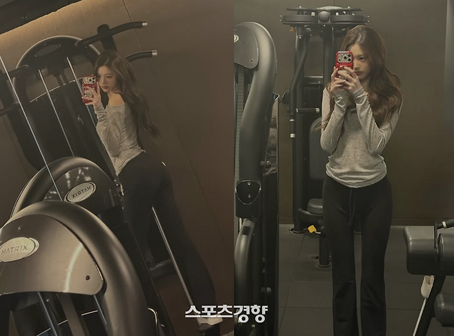 장원영 인스타그램 캡처.