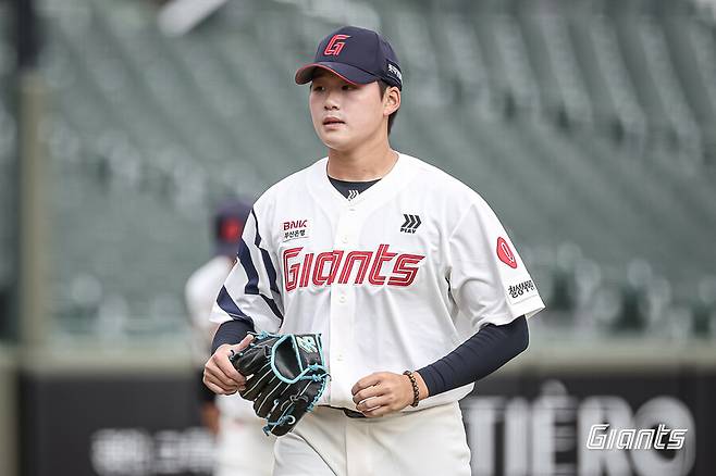 ▲ 박준우 ⓒ롯데 자이언츠