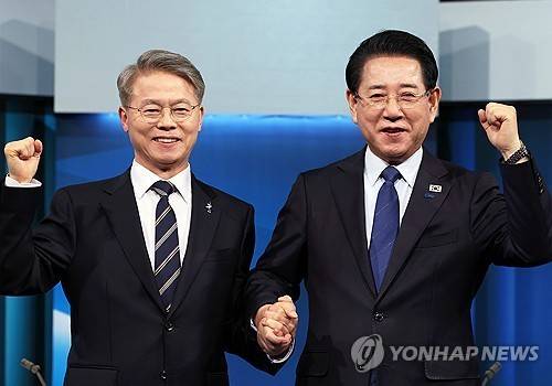 결선투표 진출자 [연합뉴스 자료사진]