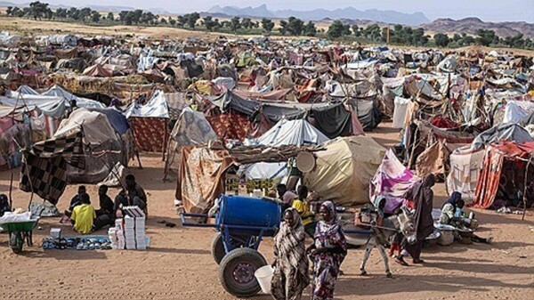 반군이 장악한 알파시르에서 탈출한&nbsp;수단&nbsp;피란민. 연합뉴스&nbsp;