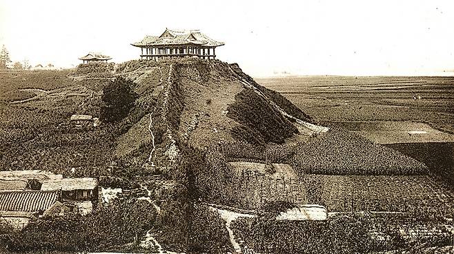 전상의의 순절지, 안주성 백상루(평안남도)