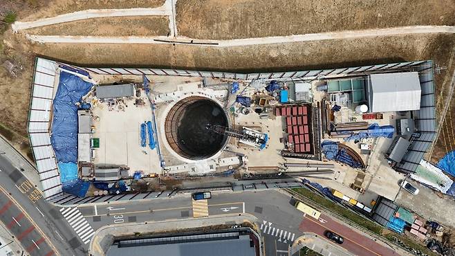 GTX-B노선 4공구 환기구 전경 / GTX-B 4공구 시공사업단제공