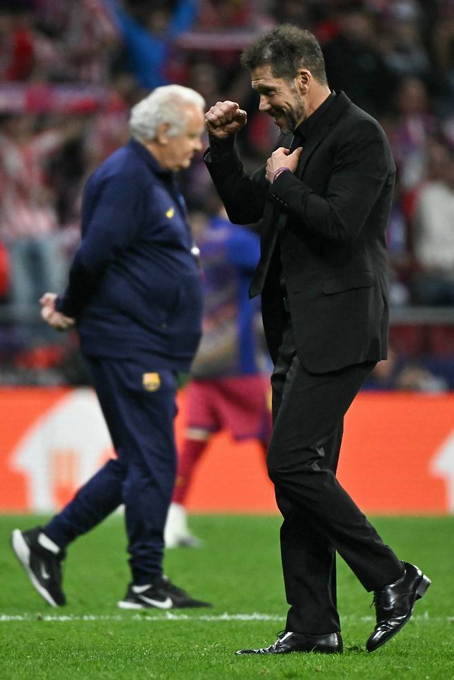 시메오네 감독 AFP<저작권자(c) 연합뉴스, 무단 전재-재배포, AI 학습 및 활용 금지>