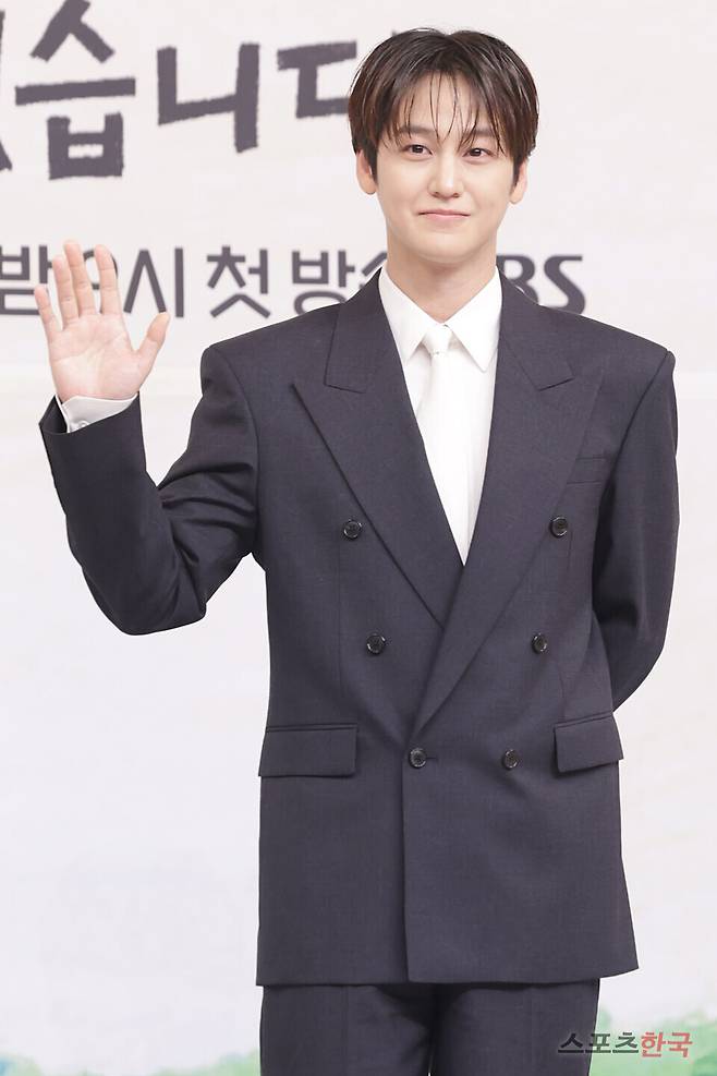 SBS 새 수목드라마 '오늘도 매진했습니다' 제작발표회에 참석한 김범. 2026.4.15 ⓒ이혜영 기자 lhy@hankooki.com