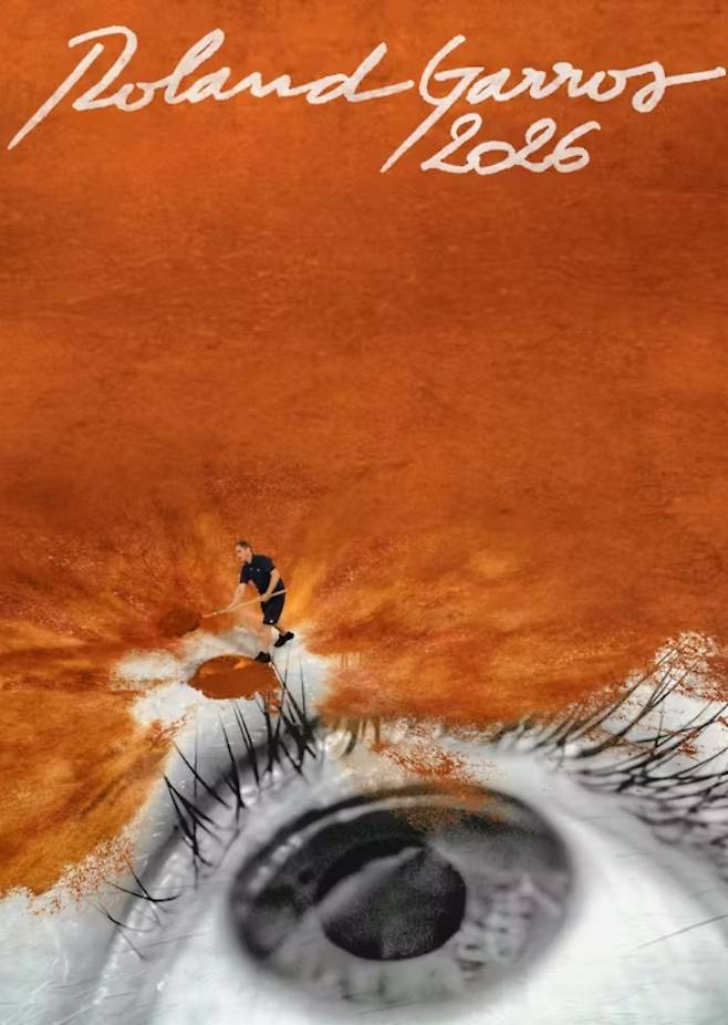 2026 롤랑가로스 공식 포스터