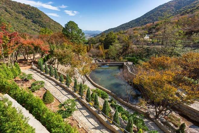 진주시, 월아산 전경 사진