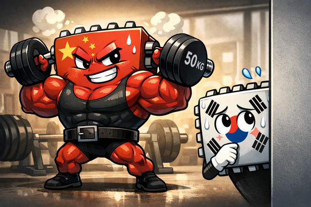 중국 메모리 반도체 기업 양쯔메모리테크놀로지(YMTC)가 전체 생산능력을 2배 이상 늘리기 위한 대규모 증설에 돌입한 것으로 나타났다. 사진은 챗GPT가 그린 일러스트.