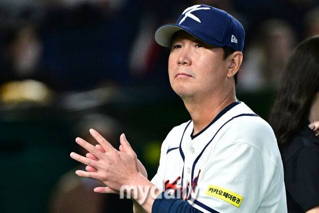 5일 일본 도쿄돔에서 열린 2026 월드 베이스볼 클래식(WBC) 조별리그 한국-체코 경기. 한국 대표팀 류지현 감독./마이데일리