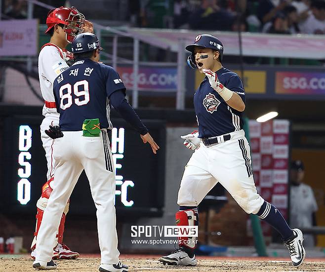 ▲ 손아섭(오른쪽) ⓒ곽혜미 기자